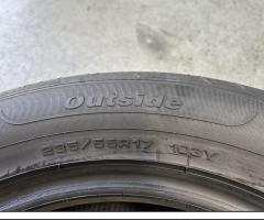 4 Gomme 235/55 R17 103Y Fulda estive 75/80%residui