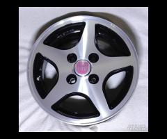 CERCHI LEGA STAR NERO DIAMANTE 5X13 4x98  FIAT - 15