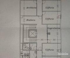 Ufficio 8 vani Valcorrente con tre posti auto - 21