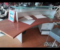 Bancone Da Ingresso - Autosalone Lancia In Legno - 9