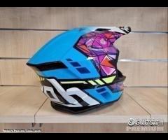 AIROH Casco Cross Wraap - Diamond - Gloss