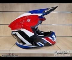 AIROH Casco Cross Twist 2.0 - Shaken - Blue