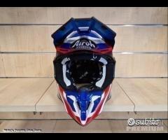 AIROH Casco Cross Twist 2.0 - Shaken - Blue - 8