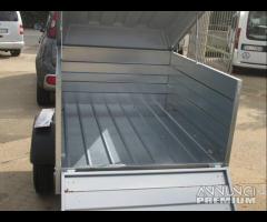 Rimorchio Cresci H4 750/600 Kg cm142x111x80H con f - 10
