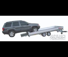 Rimorchi trasp cose veicoli con ramp Cresci PT35