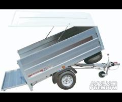 Rimorchio Cresci A6BF 750 Kg 194x141x90h Cm