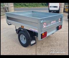 Rimorchio Cresci B3 450 Kg cm142x111x34H con freni - 6