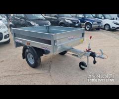 Rimorchio Cresci B3 450 Kg cm142x111x34H con freni - 9