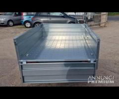 Rimorchio Cresci B3 450 Kg cm142x111x34H con freni - 10