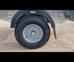 Rimorchio Cresci B3 450 Kg cm142x111x34H con freni - 11