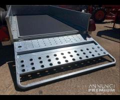 Rimorchio Pianale con sponde Cresci PT6C 450/750Kg - 13