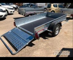 Rimorchio Pianale con sponde Cresci PT6C 450/750Kg - 14