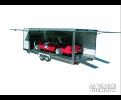 Rimorchio Trasporto Auto furgonato Cresci PAF25