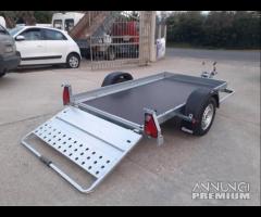 Rimorchio Pianale con sponde Cresci PT6 450/750Kg - 9