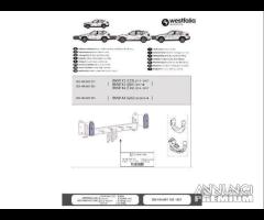 Kit Gancio Traino Vert Westfalia Bmw X3, X4