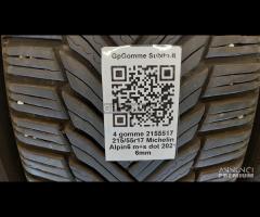4 gomme 2155517 Michelin invernali al 88%'21