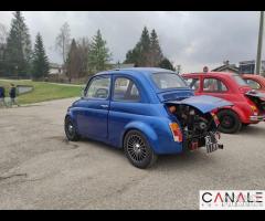 Cerchi grifo 4,5x 12 4x98 neri bianchi fiat 126
