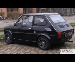 Cerchi grifo 4,5x 12 4x98 neri bianchi fiat 126 - 8