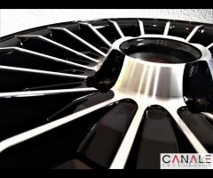 Cerchi grifo 4,5x 12 4x98 neri bianchi fiat 126 - 10