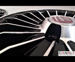 Cerchi grifo 4,5x 12 4x98 neri bianchi fiat 126 - 11