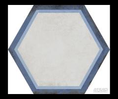 Piastrella 40x35 Vietri esagonale mix Savoia