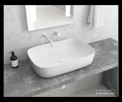 Lavabo da appoggio Bianco Opaco Art. LT 2143-PMW K