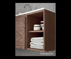 Base P/Lavabo Paola TABACCO+Specchio Beatrice+ 2 p