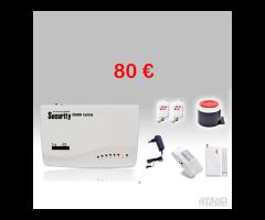 Kit allarme casa allarme e sensori professionale F