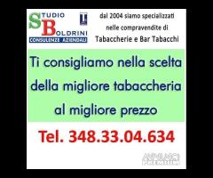BOLOGNA Tabacchi 1 operatore 100.000 di fatturato