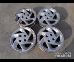 Cerchi In Lega Da 15" Per Ford Escort Rs Turbo - 2