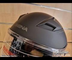 SENA Casco Jet OUTSTAR - Black - Bluetooth - 12