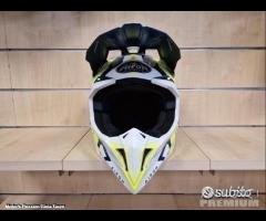 AIROH Casco Cross Wraap - Raze - Blue - 8