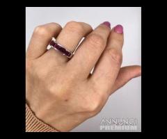 FEDINA ORO 18kt. E RUBINI NATURALI CARRE ct. 1,91 - 6