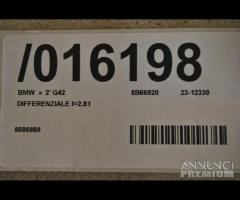 Bmw 2' g42 differenziale I=2.81 | 16198 - 8