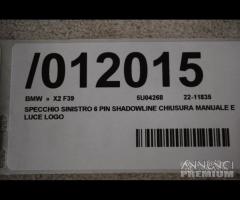 Specchio a 6 PIN sinistro bmw x2 f39 | 12015 - 7