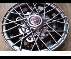 Cerchi RAY SILVER 4,5x12 4x190 fiat 500 l f r - 15