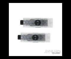 Proiettori led logo alfa romeo stelvio giulia luci
