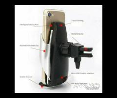 Caricabatteria auto wireless supporto automatico