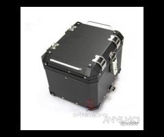 Kit bauletto alluminio piastra schienale borsa box