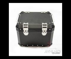 Kit bauletto alluminio piastra schienale borsa box - 7