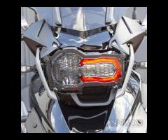 Protezione faro griglia plexyglass GS 1200 GS 1250 - 19