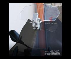Deflettore paravento spoiler regolabile moto unive - 8