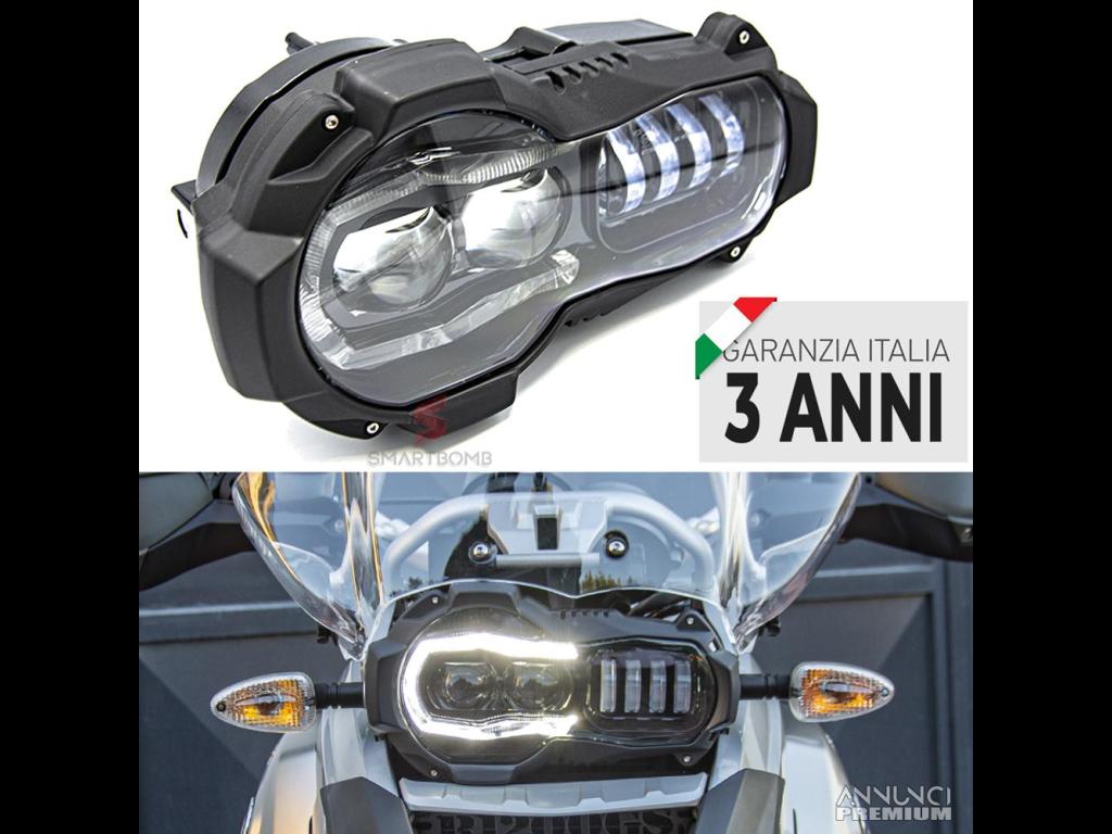 Faro led bmw gs 1200 2004-2013 canbus 3anni garanz - 1