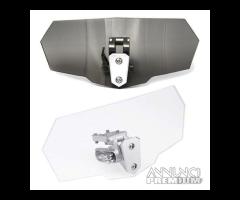 Deflettore paravento spoiler regolabile moto unive