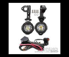 2 Fari moto led ducati bmw yamaha honda cablaggio