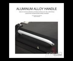 Kit bauletto alluminio piastra schienale borsa box - 11