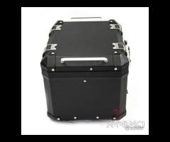 Kit bauletto alluminio piastra schienale borsa box - 24