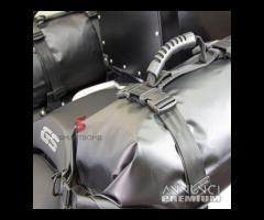 Cinghie fissaggio borse bauletti moto posteriori