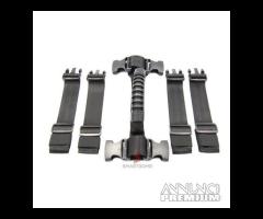 Cinghie fissaggio borse bauletti moto posteriori - 8