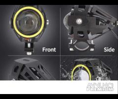 2 Fari supplementari moto U7 LED universale moto